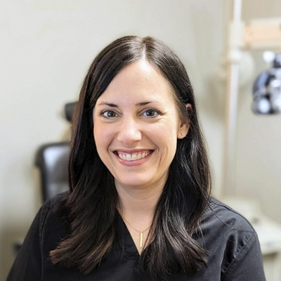 A headshot of Dr. Tara Bailey, an Optometrist at Waller Family Eye Care.